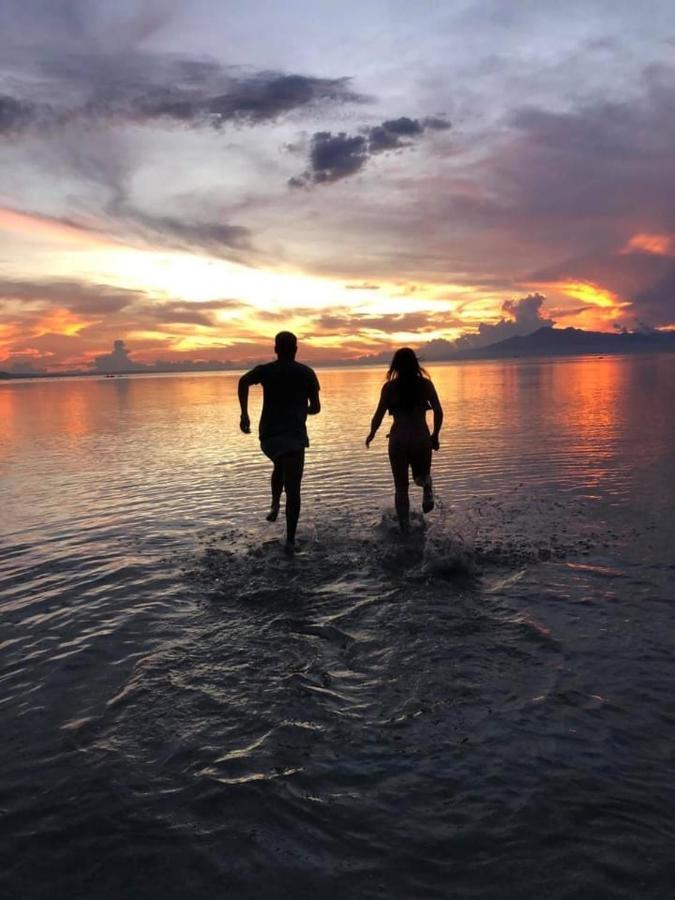 Aquamare Beach Camp Resort Siquijor Bagian luar foto