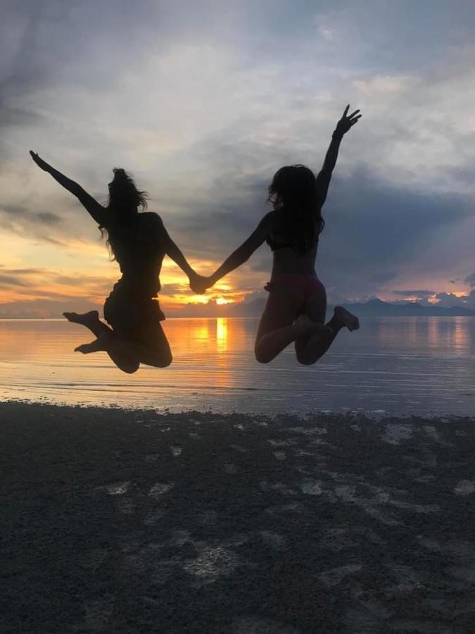 Aquamare Beach Camp Resort Siquijor Bagian luar foto